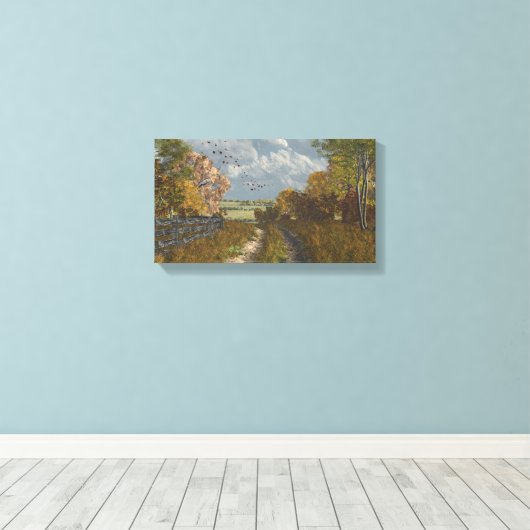 Stretched Canvas Print Leinwanddruck (Insitu (Holzboden))