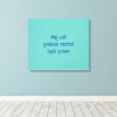 Stretched Canvas Print Leinwanddruck (Insitu (Holzboden))