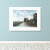 Stretched Canvas Print Leinwanddruck (Insitu (Holzboden))