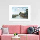 Stretched Canvas Print Leinwanddruck (Insitu (Wohnzimmer))