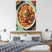 Stretched Canvas Print Leinwanddruck (Insitu (Schlafzimmer))