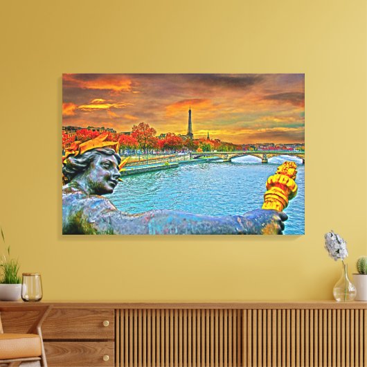 Stretched Canvas Print Leinwanddruck (Insitu (Wohnzimmer))