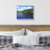 Stretched Canvas Print Leinwanddruck (Insitu (Schlafzimmer))