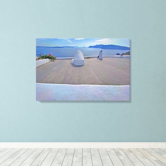 Stretched Canvas Print Leinwanddruck (Insitu (Holzboden))