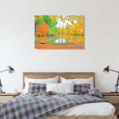 Stretched Canvas Print Leinwanddruck (Insitu (Schlafzimmer))