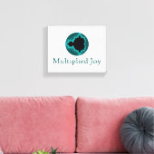 Stretched Canvas Print Leinwanddruck (Insitu (Wohnzimmer))