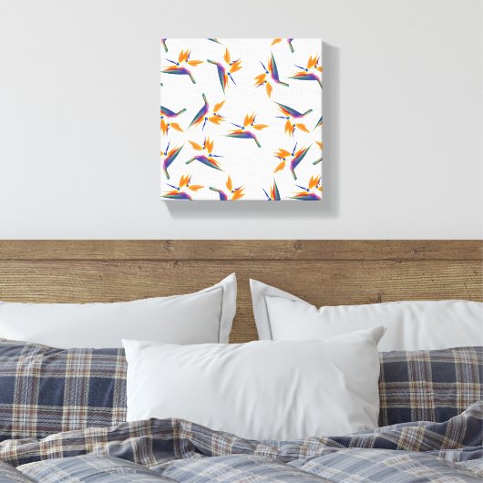 Stretched Canvas Print Leinwanddruck (Insitu (Schlafzimmer))