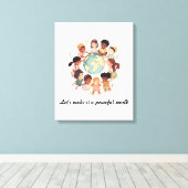 Stretched Canvas Print Leinwanddruck (Insitu (Holzboden))