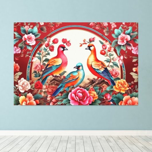 Stretched Canvas Print Leinwanddruck (Insitu (Holzboden))