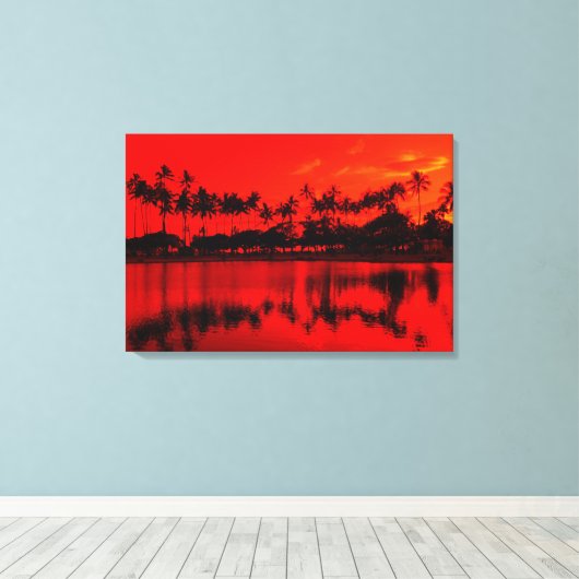 Stretched Canvas Print Leinwanddruck (Insitu (Holzboden))