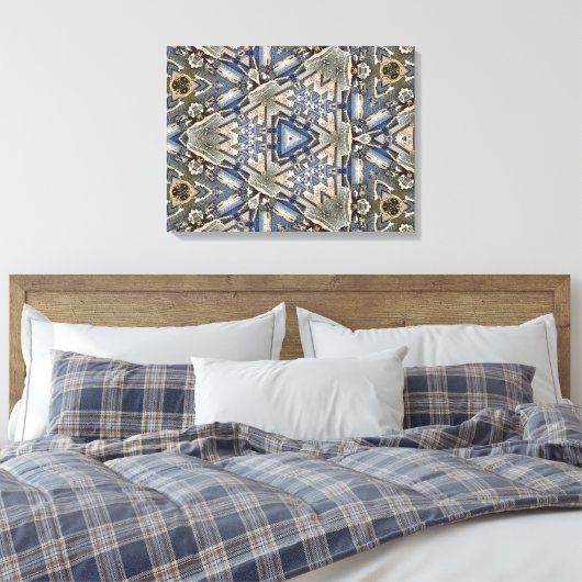 Stretched Canvas Print Leinwanddruck (Insitu (Schlafzimmer))