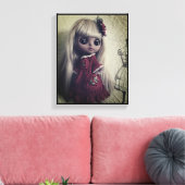 Stretched Canvas Print Leinwanddruck (Insitu (Wohnzimmer))