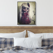 Stretched Canvas Print Leinwanddruck (Insitu (Schlafzimmer))