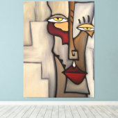 Stretched Canvas Print Leinwanddruck (Insitu (Holzboden))