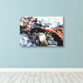 Stretched Canvas Print Leinwanddruck (Insitu (Holzboden))