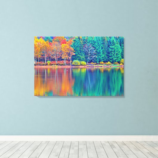Stretched Canvas Print Leinwanddruck (Insitu (Holzboden))