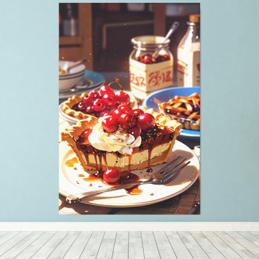 Stretched Canvas Print Leinwanddruck (Insitu (Holzboden))