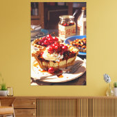 Stretched Canvas Print Leinwanddruck (Insitu (Wohnzimmer))