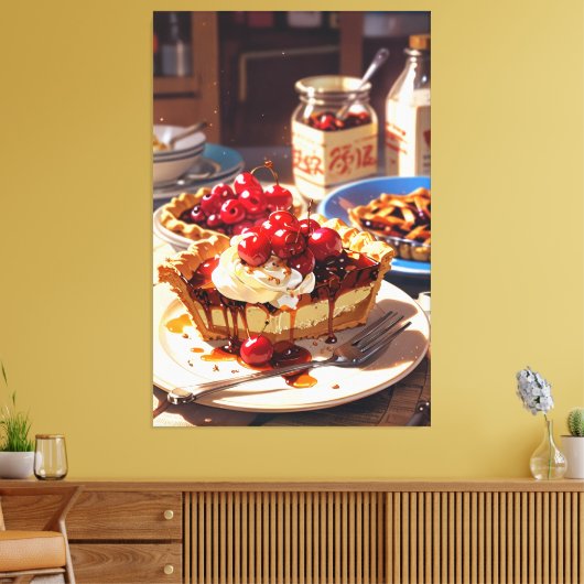 Stretched Canvas Print Leinwanddruck (Insitu (Wohnzimmer))