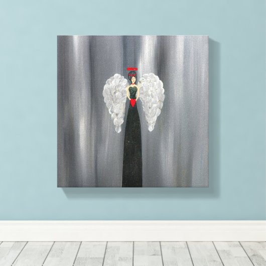 Stretched Canvas Print Leinwanddruck (Insitu (Holzboden))