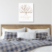 Stretched Canvas Print Leinwanddruck (Insitu (Schlafzimmer))