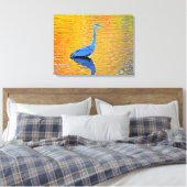 Stretched Canvas Print Leinwanddruck (Insitu (Schlafzimmer))