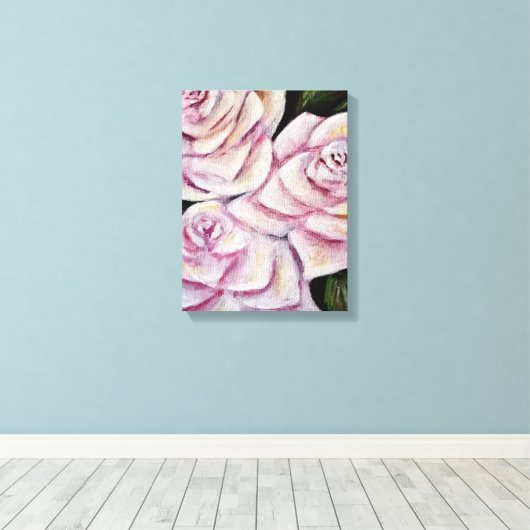 Stretched Canvas Print Leinwanddruck (Insitu (Holzboden))