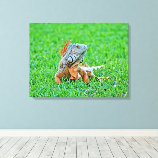Stretched Canvas Print Leinwanddruck (Insitu (Holzboden))