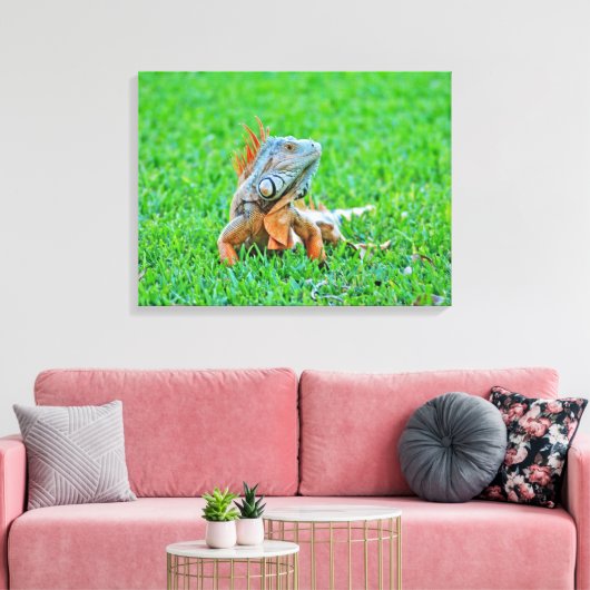 Stretched Canvas Print Leinwanddruck (Insitu (Wohnzimmer))
