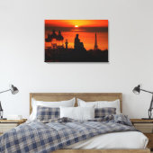 Stretched Canvas Print Leinwanddruck (Insitu (Schlafzimmer))