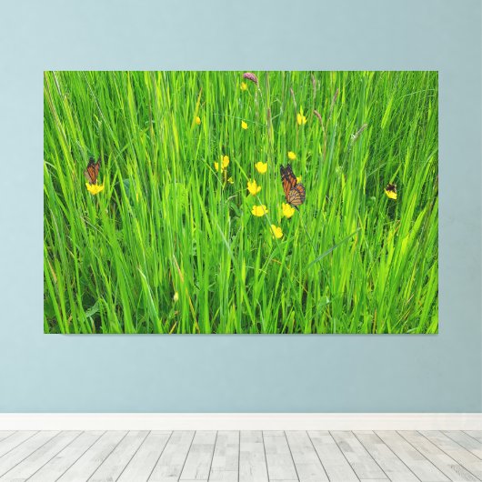 Stretched Canvas Print Leinwanddruck (Insitu (Holzboden))