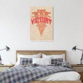 Stretched Canvas Print Leinwanddruck (Insitu (Schlafzimmer))