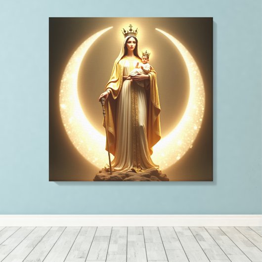 Stretched Canvas Print Leinwanddruck (Insitu (Holzboden))