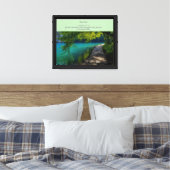Stretched Canvas Print Leinwanddruck (Insitu (Schlafzimmer))