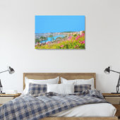 Stretched Canvas Print Leinwanddruck (Insitu (Schlafzimmer))