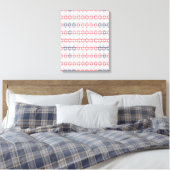 Stretched Canvas Print Leinwanddruck (Insitu (Schlafzimmer))