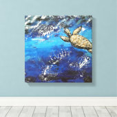 Stretched Canvas Print Leinwanddruck (Insitu (Holzboden))