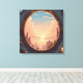 Stretched Canvas Print Leinwanddruck (Insitu (Holzboden))