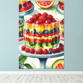 Stretched Canvas Print Leinwanddruck (Insitu (Holzboden))