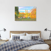 Stretched Canvas Print Leinwanddruck (Insitu (Schlafzimmer))
