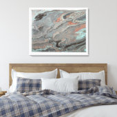 Stretched Canvas Print Leinwanddruck (Insitu (Schlafzimmer))
