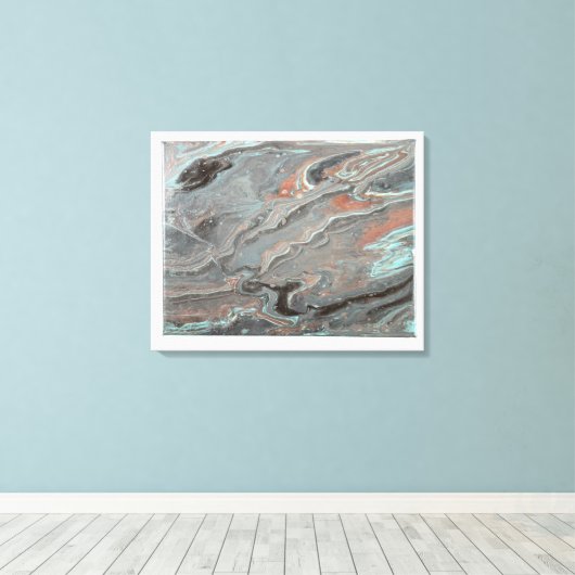 Stretched Canvas Print Leinwanddruck (Insitu (Holzboden))