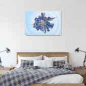 Stretched Canvas Print Leinwanddruck (Insitu (Schlafzimmer))