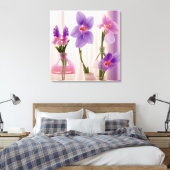 Stretched Canvas Print Leinwanddruck (Insitu (Schlafzimmer))