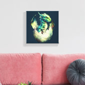 Stretched Canvas Print Leinwanddruck (Insitu (Wohnzimmer))