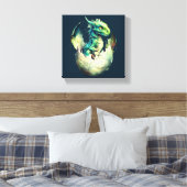 Stretched Canvas Print Leinwanddruck (Insitu (Schlafzimmer))