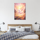 Stretched Canvas Print Leinwanddruck (Insitu (Schlafzimmer))