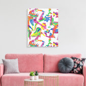 Stretched Canvas Print Leinwanddruck (Insitu (Wohnzimmer))