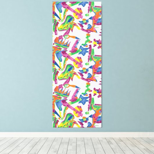 Stretched Canvas Print Leinwanddruck (Insitu (Holzboden))