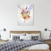 Stretched Canvas Print Leinwanddruck (Insitu (Schlafzimmer))